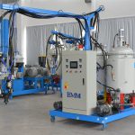 high density china low pressure PU foam insulation machine EMM084-1