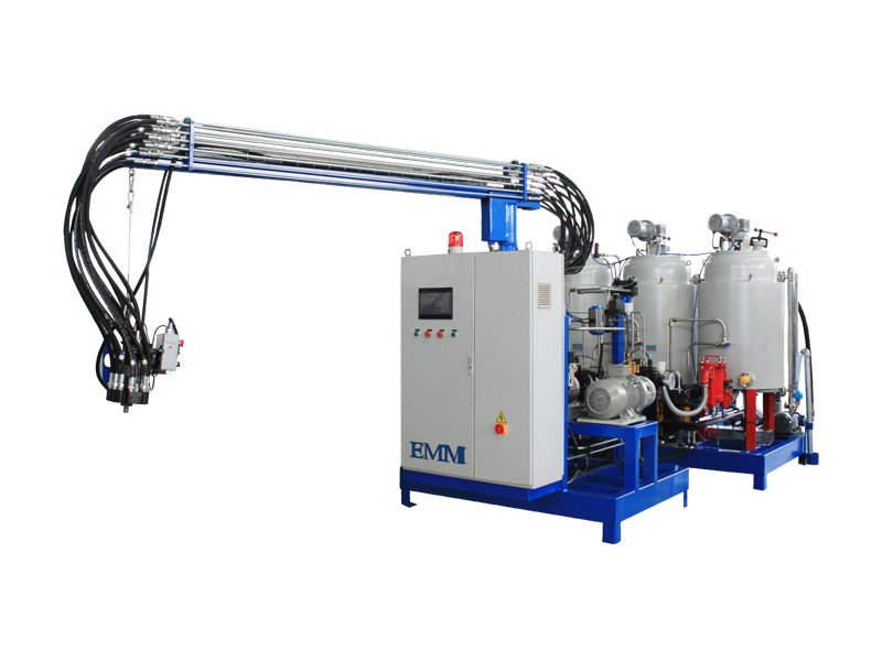 Pu Foam Injecting Showcases Making Machine