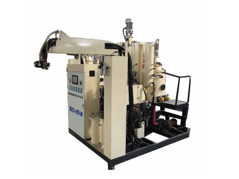 Middle temperature PU foam polyurethane elastomer casting machine