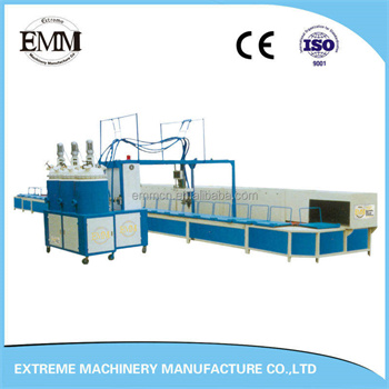 Banana Type Polyurethane PU Pouring Machine Automatic Foam Machine