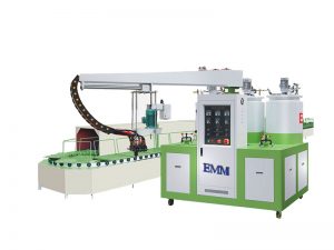 Pu mixing and dosing machine for cabinet sealing