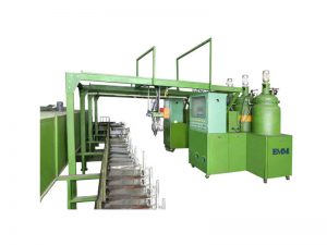 EMM097-30 (Three components) full automatic end cover foaming machine