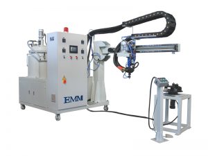 filter end cover foaming machine