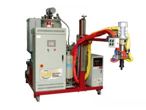 polyurethane middle temperature elastomer casting machine