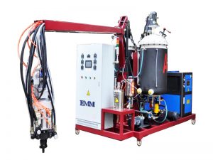 high precision polyurethane foam PU injection machine 60 L 13.3 g / s ISO